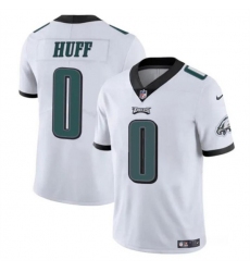 Men's Philadelphia Eagles #0 Bryce Huff White Vapor Untouchable Limited Football Stitched Jersey