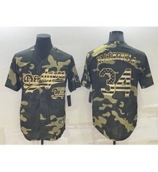 Men's Los Angeles Dodgers #34 Toro Valenzuela Olive Cool Base Stitched Baseball Jersey