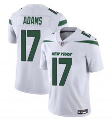 Men's New York Jets #17 Davante Adams White 2024 Vapor Untouchable Limited Football Stitched Jersey