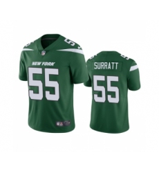 Men's New York Jets #55 Chazz Surratt Green Vapor Untouchable Limited Stitched Jersey Men's New York Jets #55 Chazz Surratt Green Vapor Untouchable Limited Stitched Jersey
