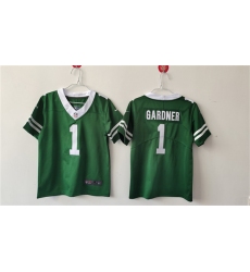 Women's New York Jets #1 Ahmad Sauce Green Vapor Football Stitched Jersey(Run Small) Women's New York Jets #1 Ahmad Sauce Green Vapor Football Stitched Jersey(Run Small)