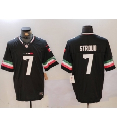 Men's Houston Texans #7 C.J. Stroud Black Mexico F.U.S.E. Vapor Limited Stitched Jersey Men's Houston Texans #7 C.J. Stroud Black Mexico F.U.S.E. Vapor Limited Stitched Jersey