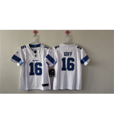 Women's Detroit Lions #16 Jared Goff White Vapor Football Stitched Jersey(Run Smaller) Women's Detroit Lions #16 Jared Goff White Vapor Football Stitched Jersey(Run Smaller)