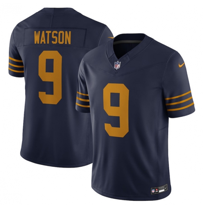 Men's Green Bay Packers #9 Christian Watson Navy The 1923 Classic Vapor F.U.S.E. Limited Football Stitched Jersey