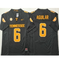 Men's Tennessee Volunteers #6 Joey Aguilar Anthracite FUSE College Football Jersey