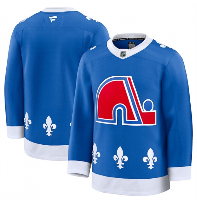 Men's Colorado Avalanche Blank Blue 2025 Alternate Stitched Jersey