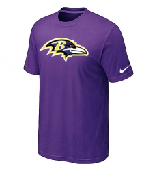 Nike Baltimore Ravens Sideline Legend Authentic Logo Dri-FIT NFL T-Shirt - Purple