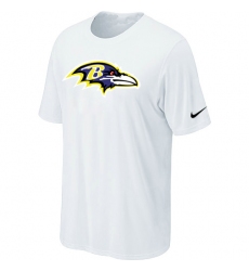 Nike Baltimore Ravens Sideline Legend Authentic Logo Dri-FIT NFL T-Shirt - White