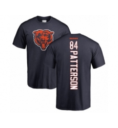 Football Chicago Bears #84 Cordarrelle Patterson Navy Blue Backer T-Shirt