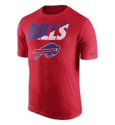 NFL Men's Buffalo Bills Nike Red Legend Staff Practice Performance T-Shirt