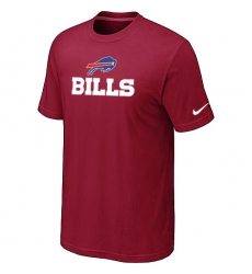 Nike Buffalo Bills Authentic Logo NFL T-Shirt - Red