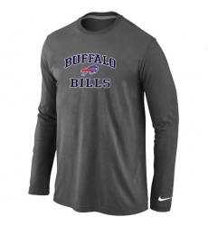 Nike Buffalo Bills Heart & Soul Long Sleeve NFL T-Shirt - Dark Grey