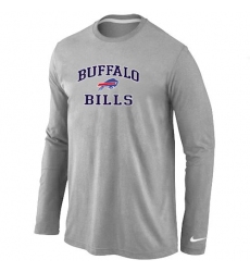 Nike Buffalo Bills Heart & Soul Long Sleeve NFL T-Shirt - Grey