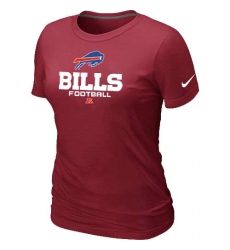 Nike Buffalo Bills Women's Critical Victory NFL T-Shirt - Red