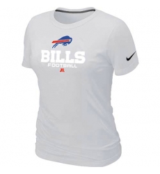 Nike Buffalo Bills Women's Critical Victory NFL T-Shirt - White