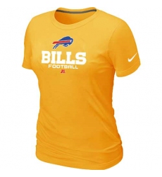 Nike Buffalo Bills Women's Critical Victory NFL T-Shirt - Yellow