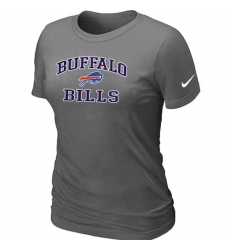 Nike Buffalo Bills Women's Heart & Soul NFL T-Shirt - Dark Grey