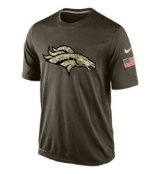 NFL Denver Broncos Nike Olive Salute To Service KO Performance Dri-FIT T-Shirt