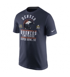 NFL Denver Broncos Nike Super Bowl 50 Bound Local T-Shirt - Navy