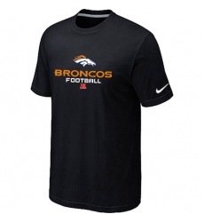 Nike Denver Broncos Critical Victory NFL T-Shirt - Black