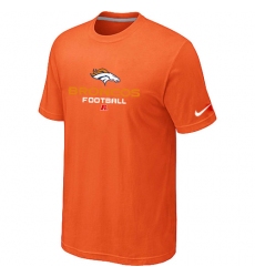 Nike Denver Broncos Critical Victory NFL T-Shirt - Orange