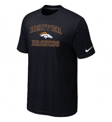 Nike Denver Broncos Heart & Soul NFL T-Shirt - Black