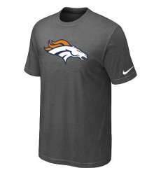 Nike Denver Broncos Sideline Legend Authentic Logo Dri-FIT NFL T-Shirt - Dark Grey