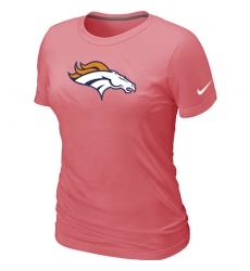 Nike Denver Broncos Women's Legend Logo Dri-FIT NFL T-Shirt - Pink