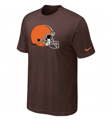 Nike Cleveland Browns Sideline Legend Authentic Logo Dri-FIT NFL T-Shirt - Brown