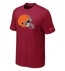 Nike Cleveland Browns Sideline Legend Authentic Logo Dri-FIT NFL T-Shirt - Red