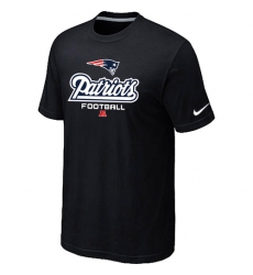 Nike New England Patriots Critical Victory NFL T-Shirt - Black