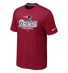 Nike New England Patriots Critical Victory NFL T-Shirt - Red