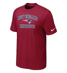 Nike New England Patriots Heart & Soul NFL T-Shirt - Red