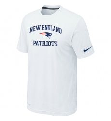 Nike New England Patriots Heart & Soul NFL T-Shirt - White