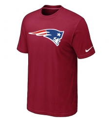 Nike New England Patriots Sideline Legend Authentic Logo Dri-FIT NFL T-Shirt - Red