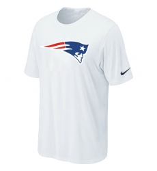 Nike New England Patriots Sideline Legend Authentic Logo Dri-FIT NFL T-Shirt - White