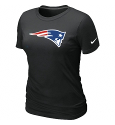 Nike New England Patriots Women's Legend Logo Dri-FIT NFL T-Shirt - Black