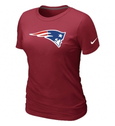 Nike New England Patriots Women's Legend Logo Dri-FIT NFL T-Shirt - Red