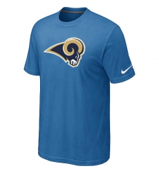 Nike Los Angeles Rams Sideline Legend Authentic Logo Dri-FIT NFL T-Shirt - Light Blue