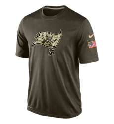 NFL Men's Tampa Bay Buccaneers Nike Olive Salute To Service KO Performance Dri-FIT T-Shirt