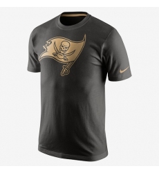 NFL men's tampa bay buccaneers nike black championship drive gold collection performance t-shirt