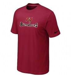 Nike Tampa Bay Buccaneers Authentic Logo NFL T-Shirt - Red