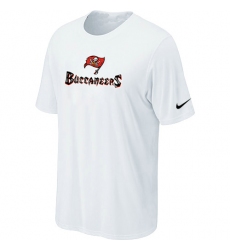 Nike Tampa Bay Buccaneers Authentic Logo NFL T-Shirt - White