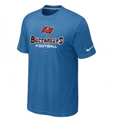 Nike Tampa Bay Buccaneers Critical Victory NFL T-Shirt - Light Blue