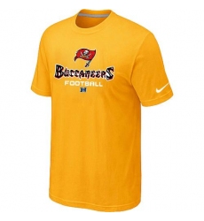 Nike Tampa Bay Buccaneers Critical Victory NFL T-Shirt - Yellow