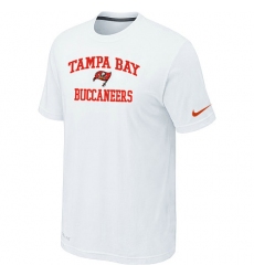 Nike Tampa Bay Buccaneers Heart & Soul NFL T-Shirt - White