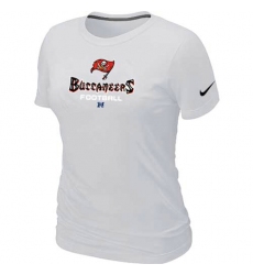 Nike Tampa Bay Buccaneers Women's Critical Victory NFL T-Shirt - White