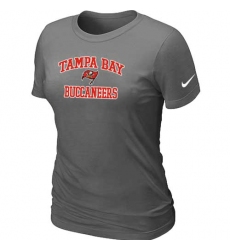 Nike Tampa Bay Buccaneers Women's Heart & Soul NFL T-Shirt - Dark Grey