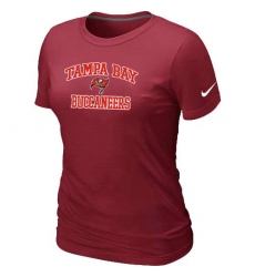 Nike Tampa Bay Buccaneers Women's Heart & Soul NFL T-Shirt - Red