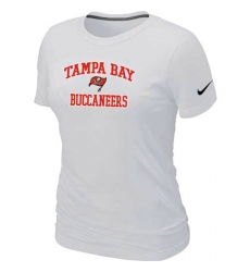 Nike Tampa Bay Buccaneers Women's Heart & Soul NFL T-Shirt - White